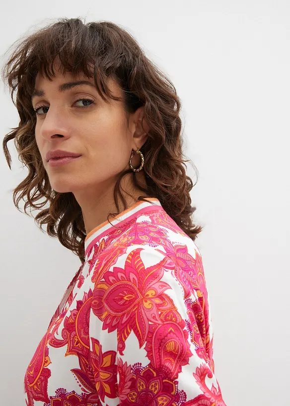 Robe-chemise en viscose fluide, bonprix