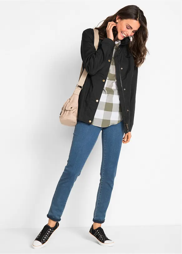 Veste &agrave; col montant, bonprix