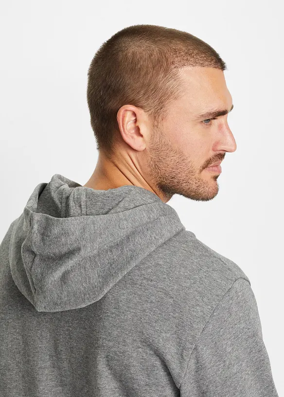 Sweat &agrave; capuche zipp&eacute; confortable, bonprix