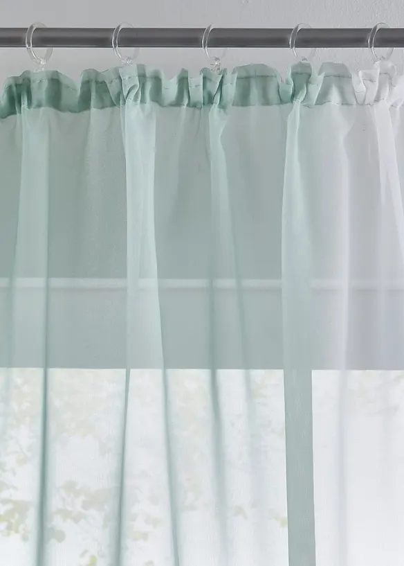 Voilages &agrave; effet ombr&eacute; (2 pces), bonprix