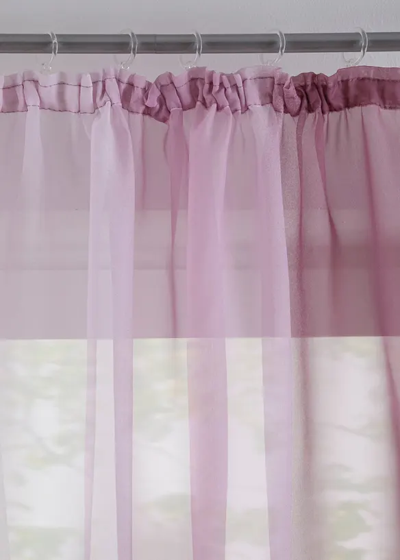 Voilages à effet ombré (2 pces), bonprix