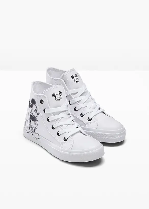 Sneakers montantes Disney Mickey Mouse en toile, Disney