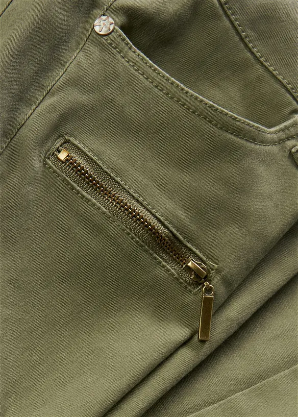 Pantalon cargo en coton extensible, bonprix