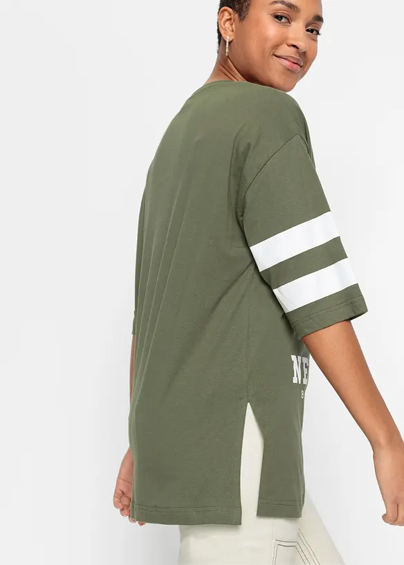 T-shirt oversize 100% coton, bonprix