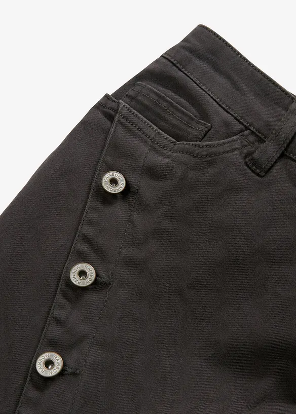 Pantalon en twill de coton extensible, bonprix