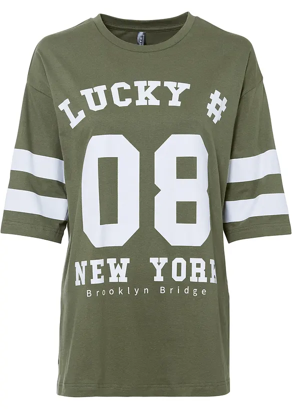 T-shirt oversize 100% coton, bonprix