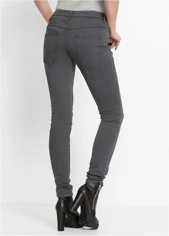 Pantalon en twill de coton extensible, bonprix