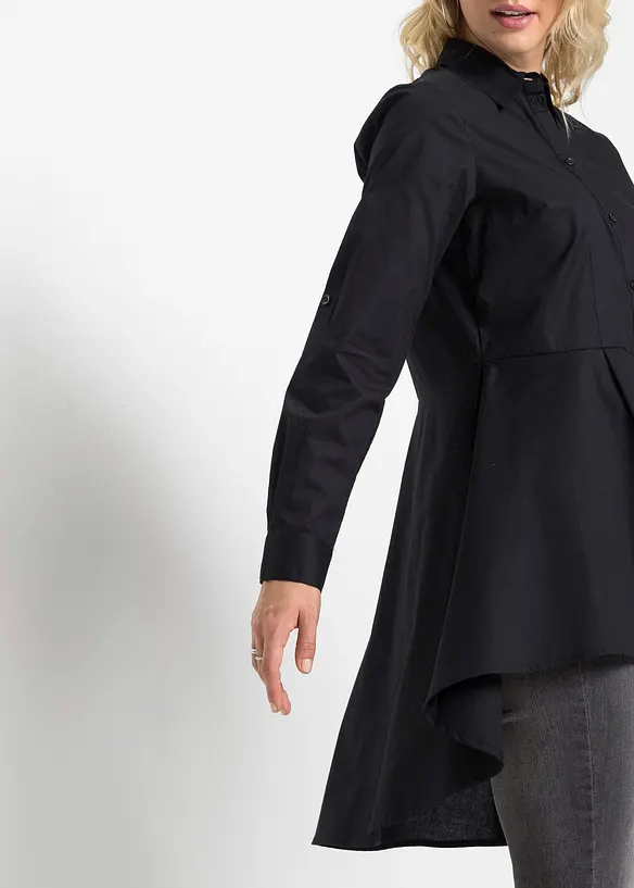 Chemisier long avec volant, bonprix