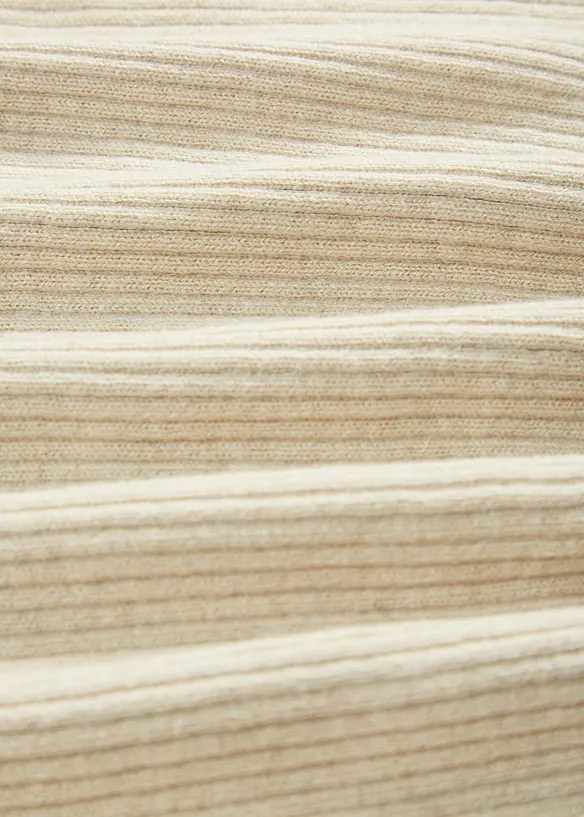 Robe en maille coton et soie, bonprix