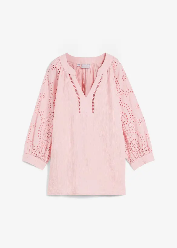 Tunique aérienne en gaze de coton, bonprix