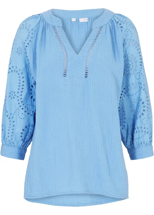Tunique aérienne en gaze de coton, bonprix