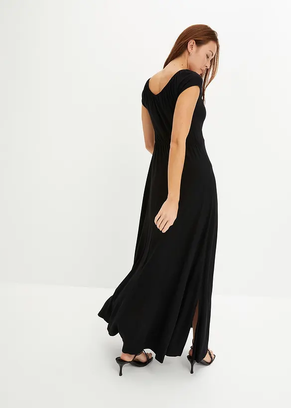 Robe longue en viscose mélangée, bonprix