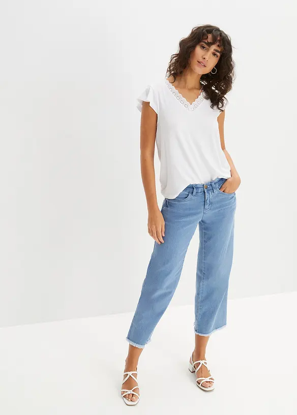 T-shirt en viscose extensible, bonprix