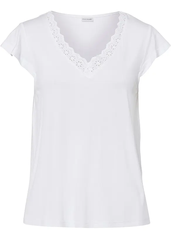 T-shirt en viscose extensible, bonprix