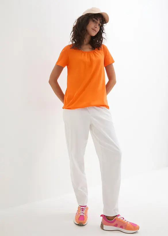 T-shirt 100% coton, manches courtes, bonprix