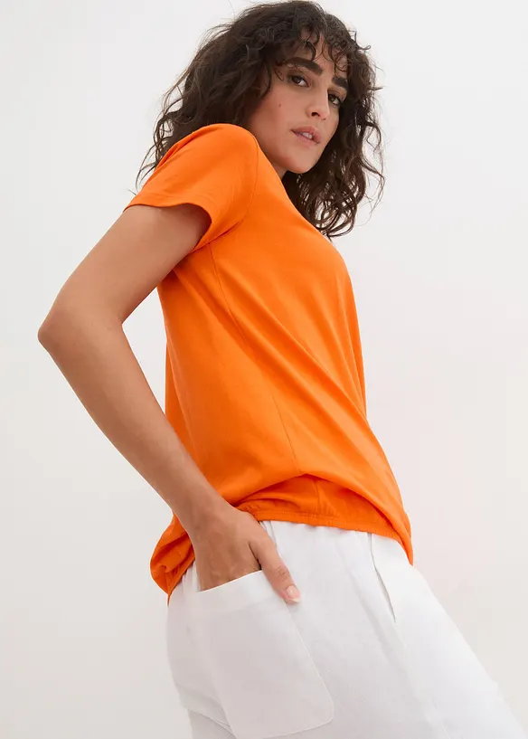 T-shirt 100% coton, manches courtes, bonprix