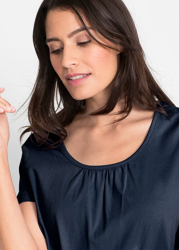 T-shirt 100% coton, manches courtes, bonprix