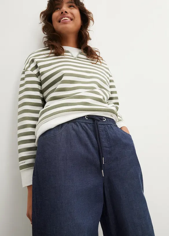 Jeans jogger, coupe droite, bonprix