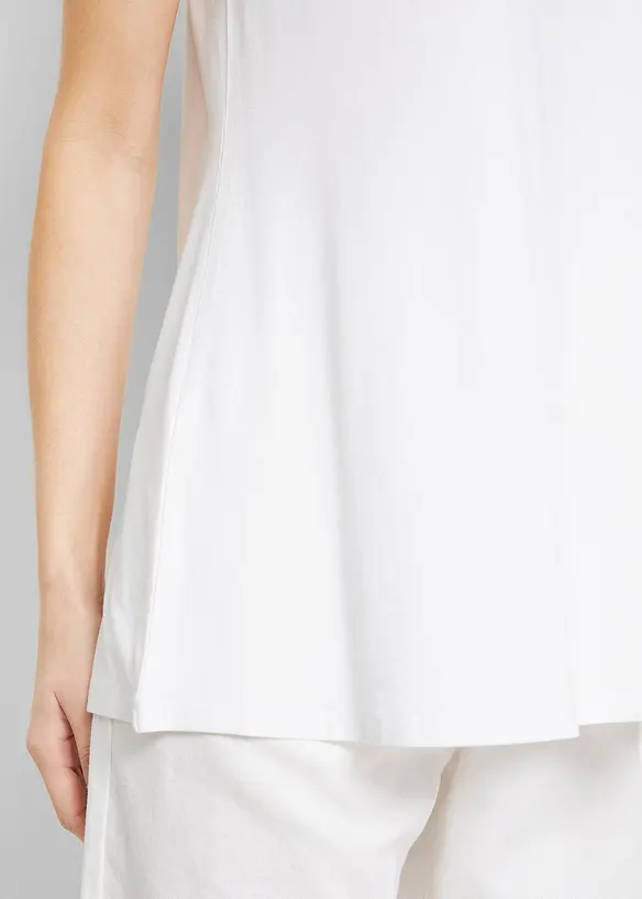 Lot de 2 débardeurs longs en viscose douce, bonprix