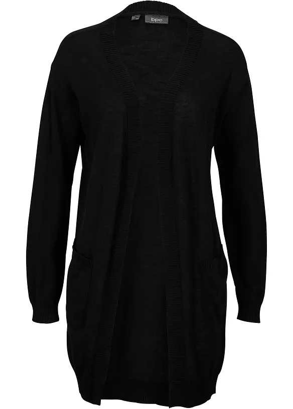 Gilet en fine maille de coton, bonprix