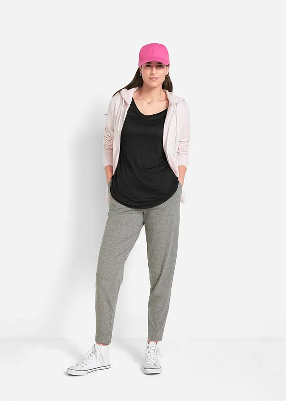 Lot de 2 t-shirts en viscose doux, bonprix