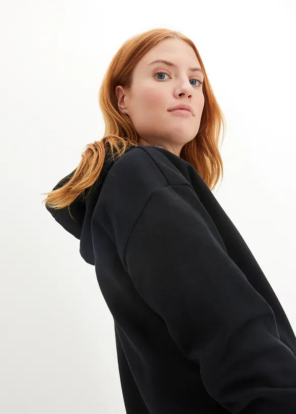 Sweat à capuche oversize, bonprix