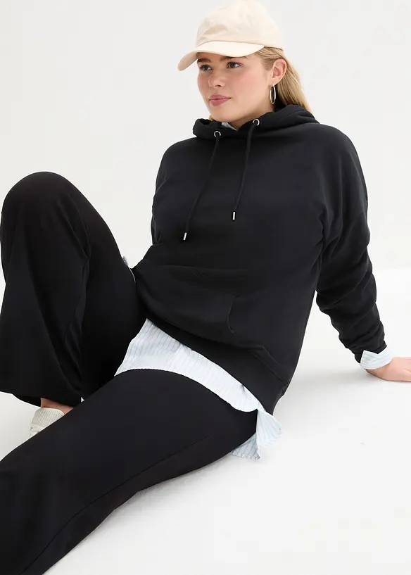 Sweat &agrave; capuche oversize, bonprix