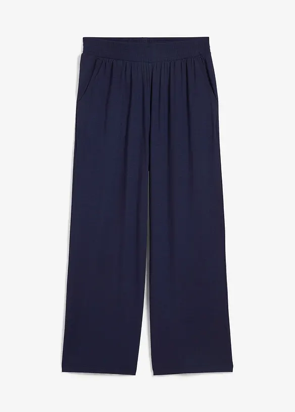 Pantalon 7/8 fluide en jersey viscose, bonprix
