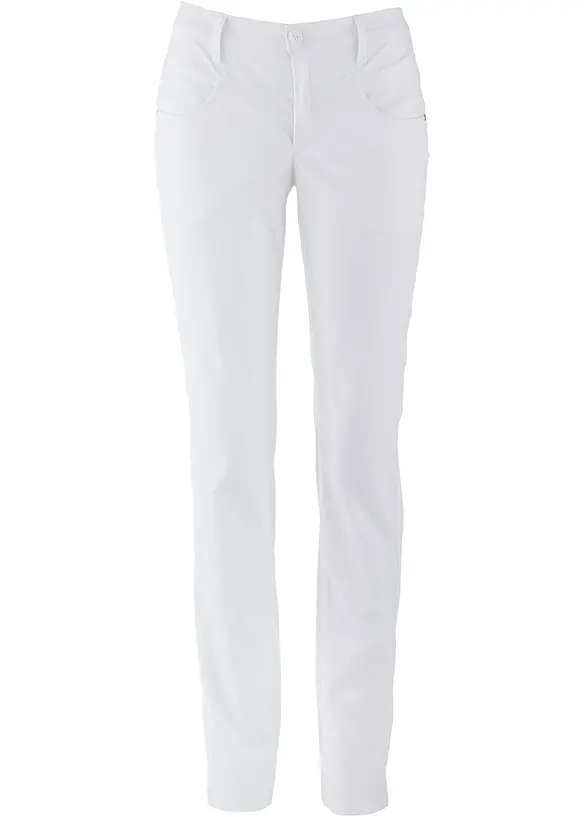 Pantalon droit en bengaline extensible, bonprix