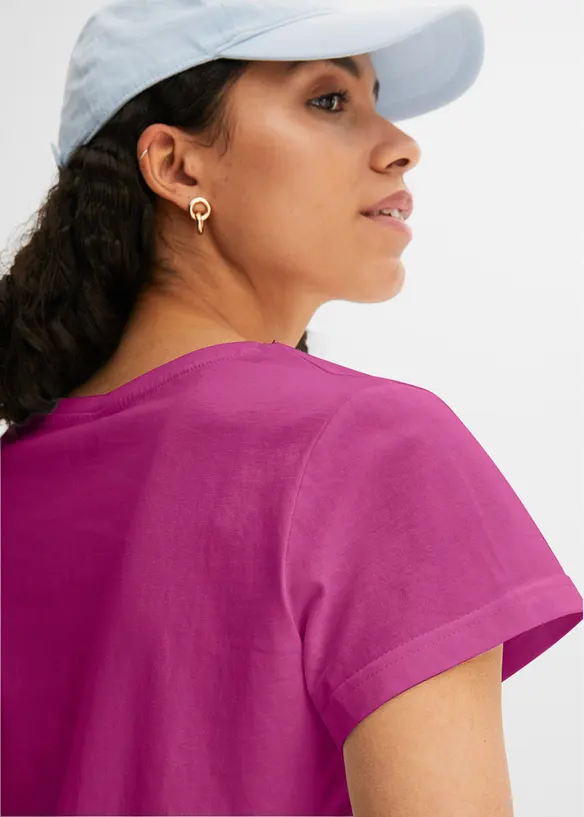 Lot de 5 T-shirts col rond, bonprix