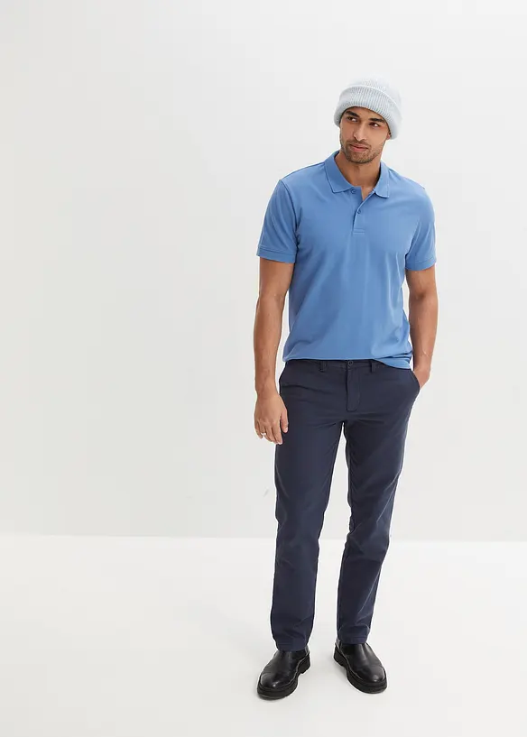 Polo en maille piqu&eacute;e 100% coton, bonprix