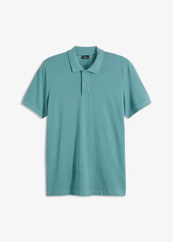Polo en maille piqu&eacute;e 100% coton, bonprix