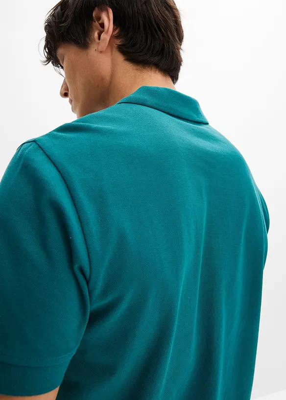 Polo en maille piquée 100% coton, bonprix