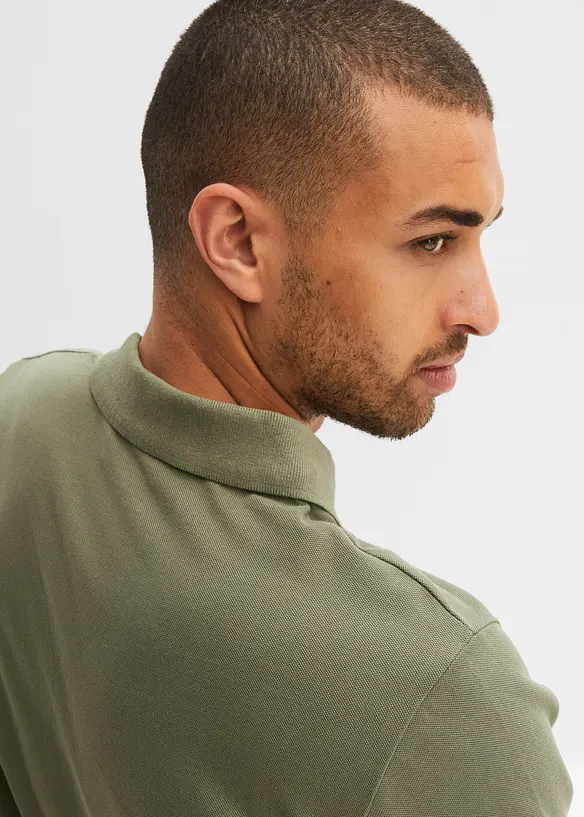 Polo en maille piquée 100% coton, bonprix