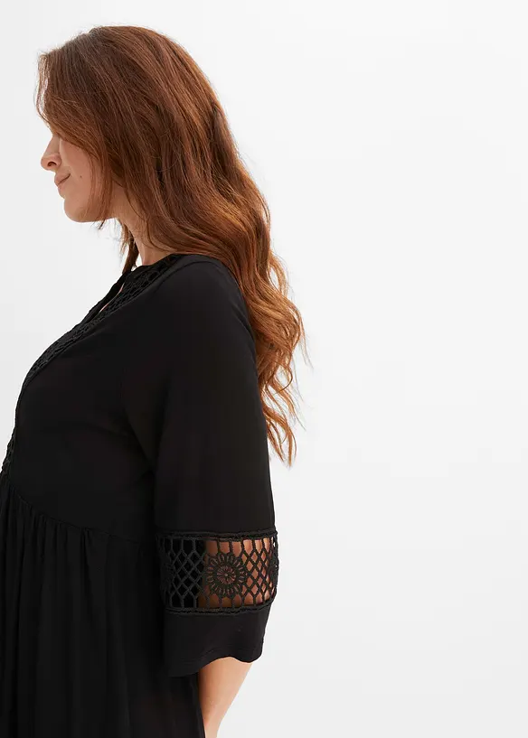 Robe-tunique en viscose douce, bonprix