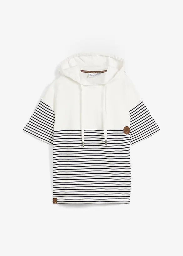 Sweat-shirt à capuche, bonprix