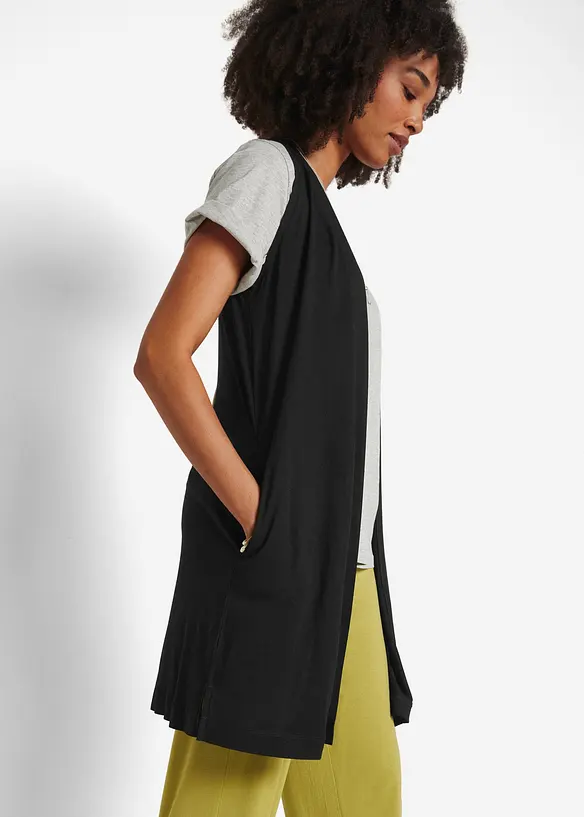 Gilet sans manches en viscose, bonprix