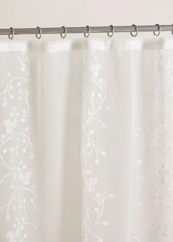 Voilage avec broderies (1 pce.), bonprix