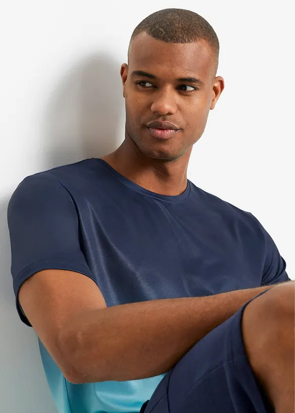 T-shirt technique avec imprimé en dégradé, bonprix