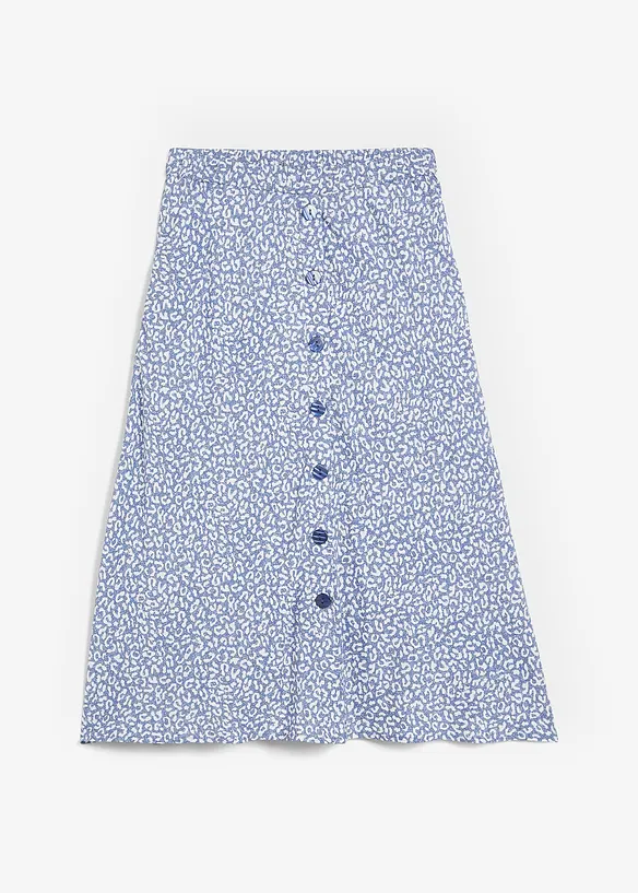 Jupe midi en viscose avec poches, bonprix