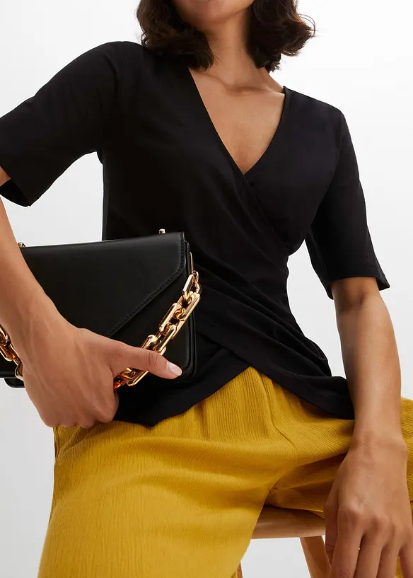 T-shirt doux en viscose extensible, bonprix