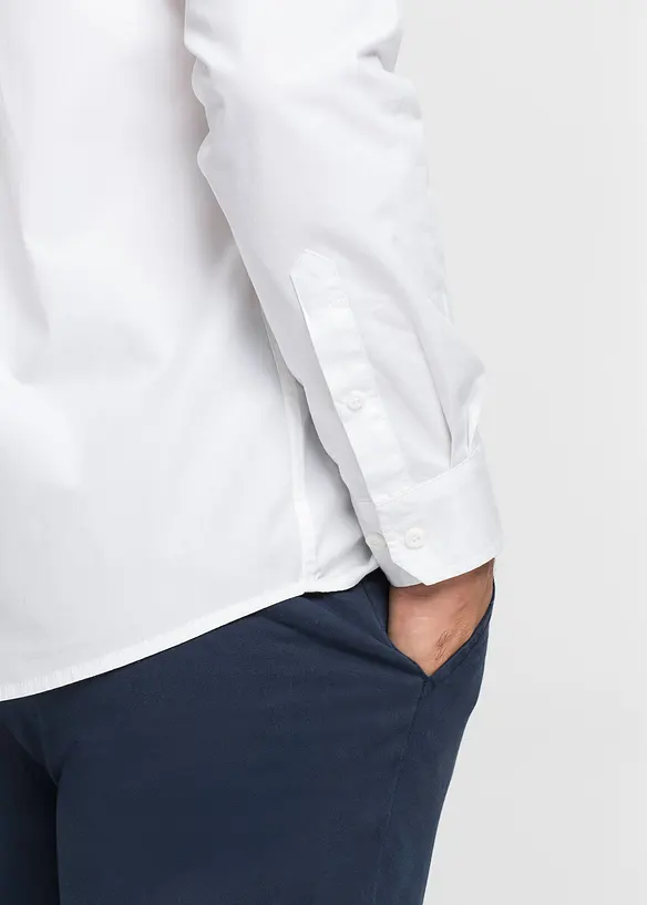 Chemise manches longues 100% coton, bonprix