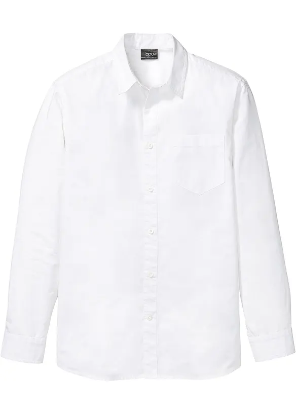 Chemise manches longues 100% coton, bonprix
