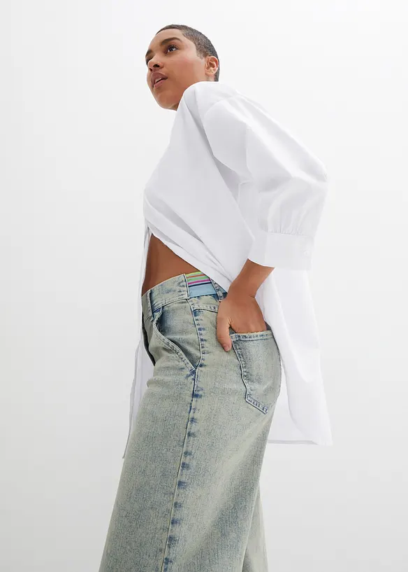 Jean au délavage vintage, bonprix