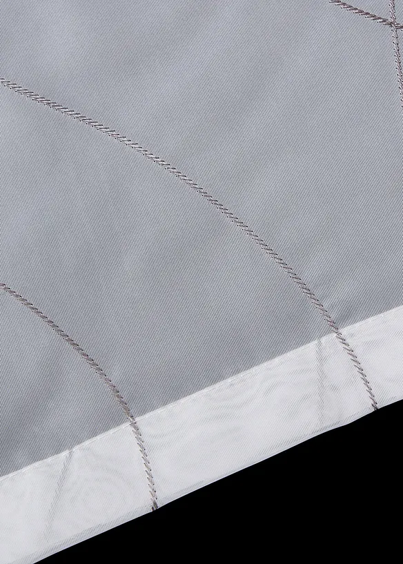 Store bateau transparent avec broderies, bonprix