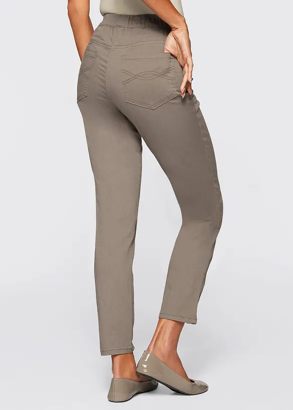 Pantalon 7/8 à taille élastiquée, bonprix