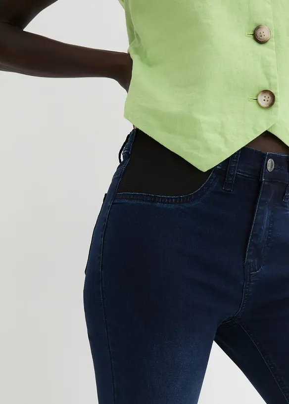 Jean skinny taille mi-haute, extensible, bonprix