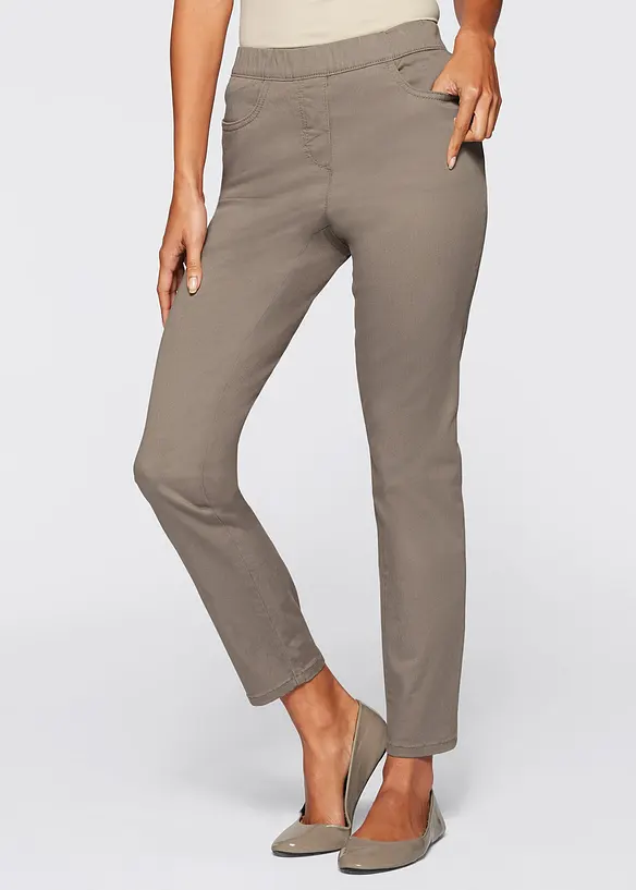 Pantalon 7/8 à taille élastiquée, bonprix