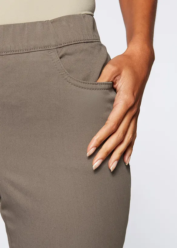 Pantalon 7/8 à taille élastiquée, bonprix