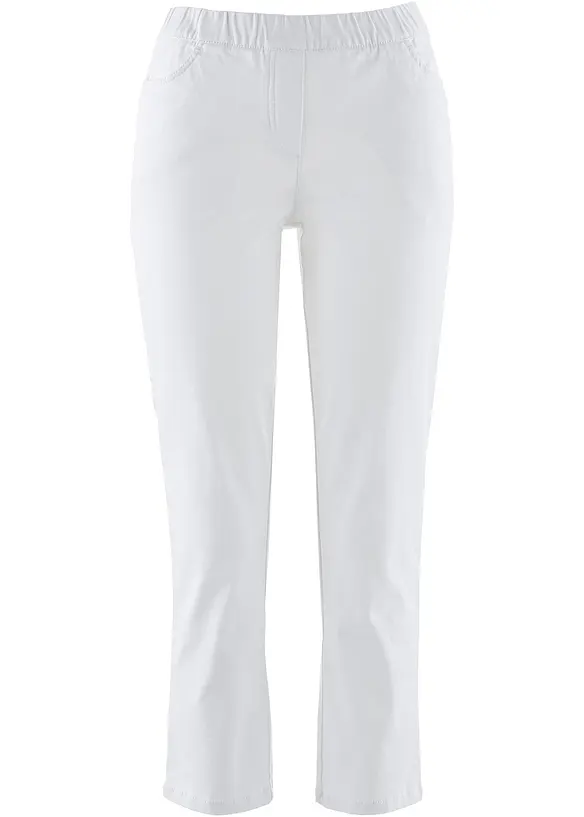 Pantalon 7/8 à taille élastiquée, bonprix